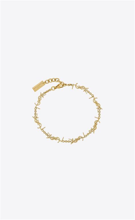 ysl cassandre bracelet|Cassandre brass multi ysl bracelet .